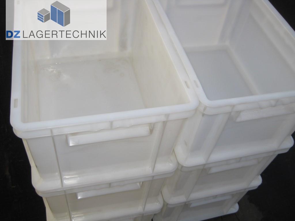 Lagerkiste LTB 4220 in weiß von SSI Schäfer 400x300x220