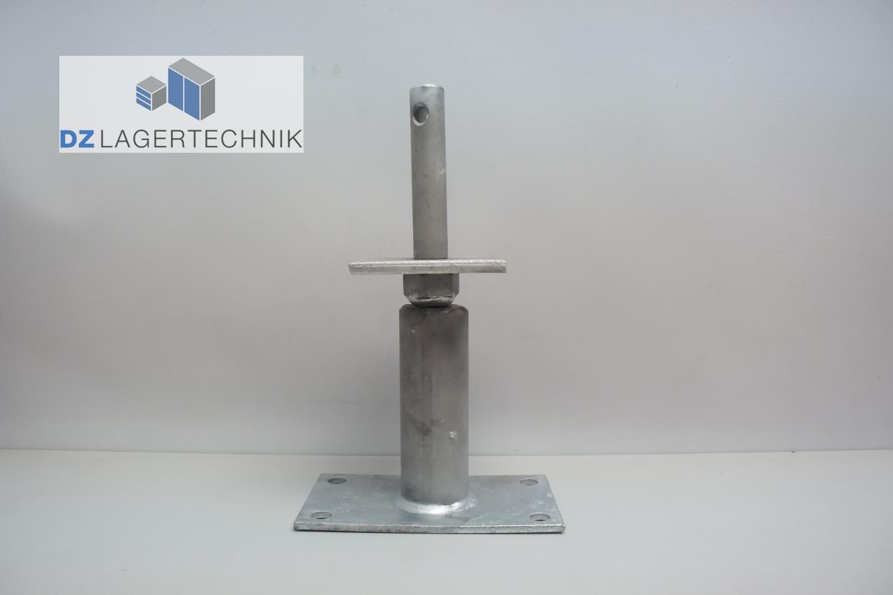 Stützenfuß auf Beton Typ I höhenverstellbar 70 mm Neuware