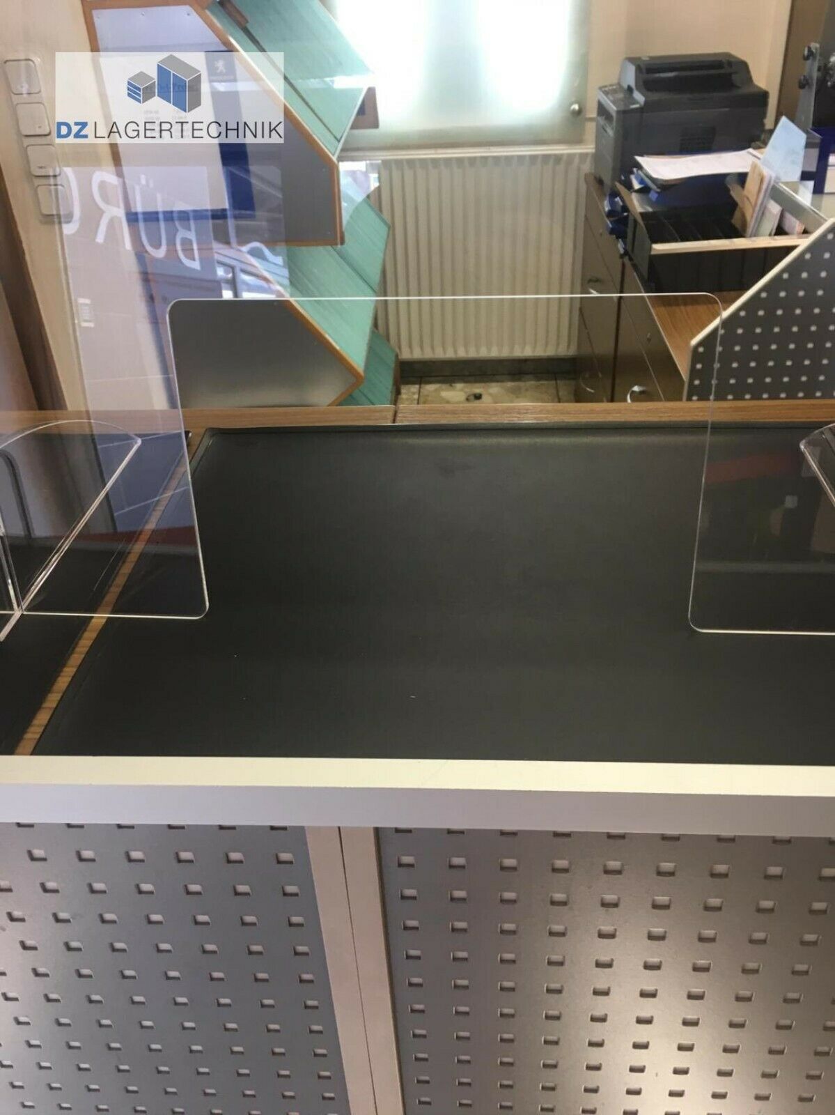 Schutzscheibe / Spuckschutz aus Acrylglas 900x680 mm