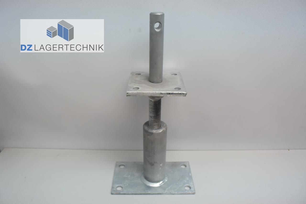 Stützenfuß auf Beton Typ I höhenverstellbar 70 mm Neuware