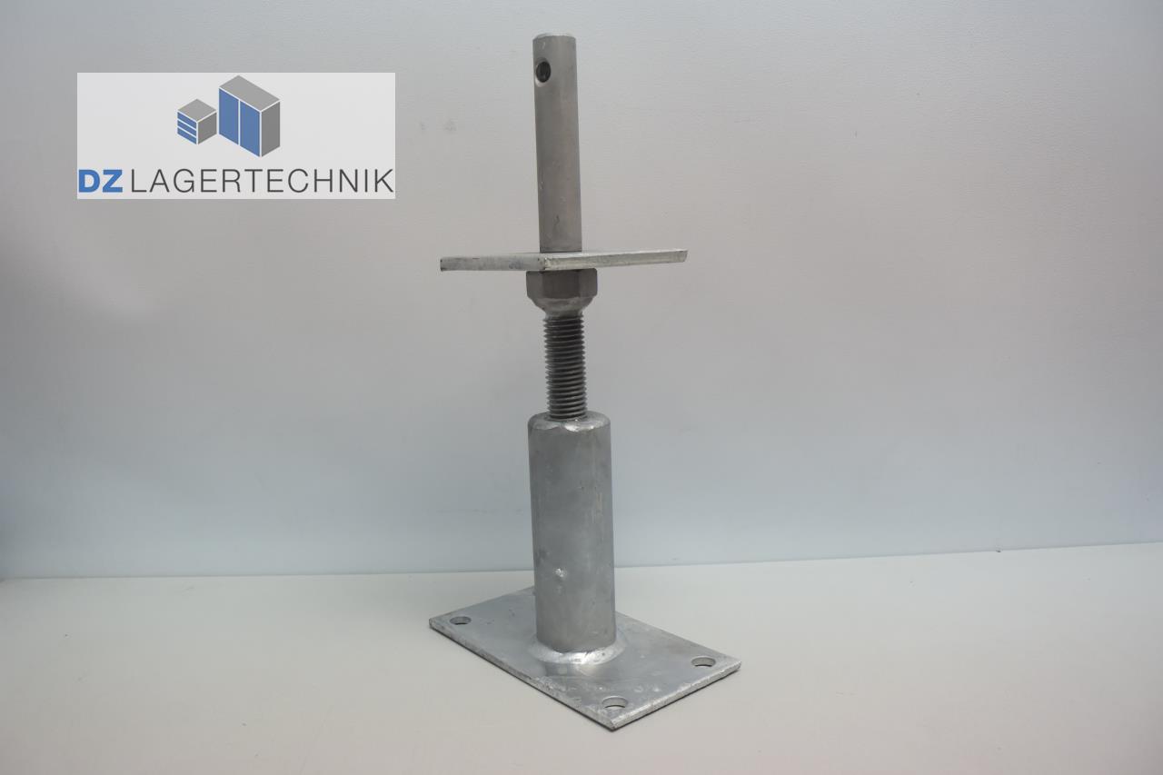 Stützenfuß auf Beton Typ I höhenverstellbar 70 mm Neuware