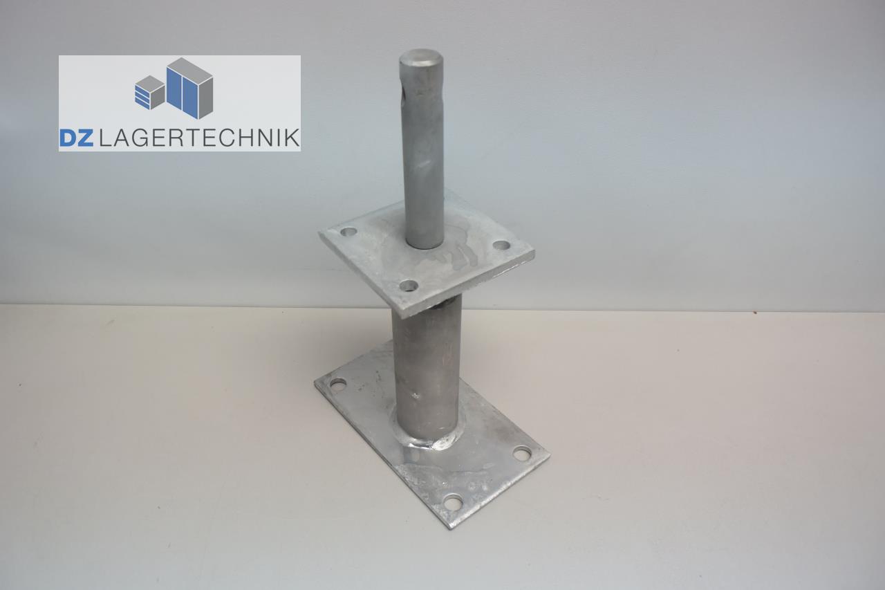 Stützenfuß auf Beton Typ I höhenverstellbar 70 mm Neuware