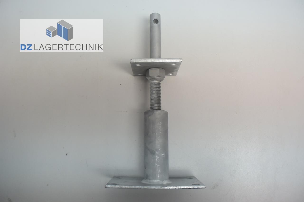Stützenfuß auf Beton Typ I höhenverstellbar 70 mm Neuware