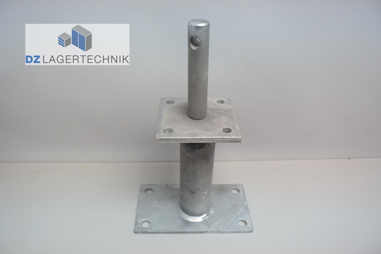 Stützenfuß auf Beton Typ I höhenverstellbar 70 mm Neuware