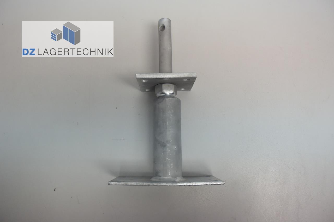 Stützenfuß auf Beton Typ I höhenverstellbar 70 mm Neuware